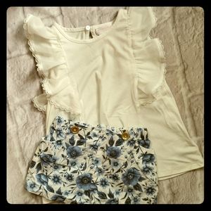 Toddler Girl's Short Set